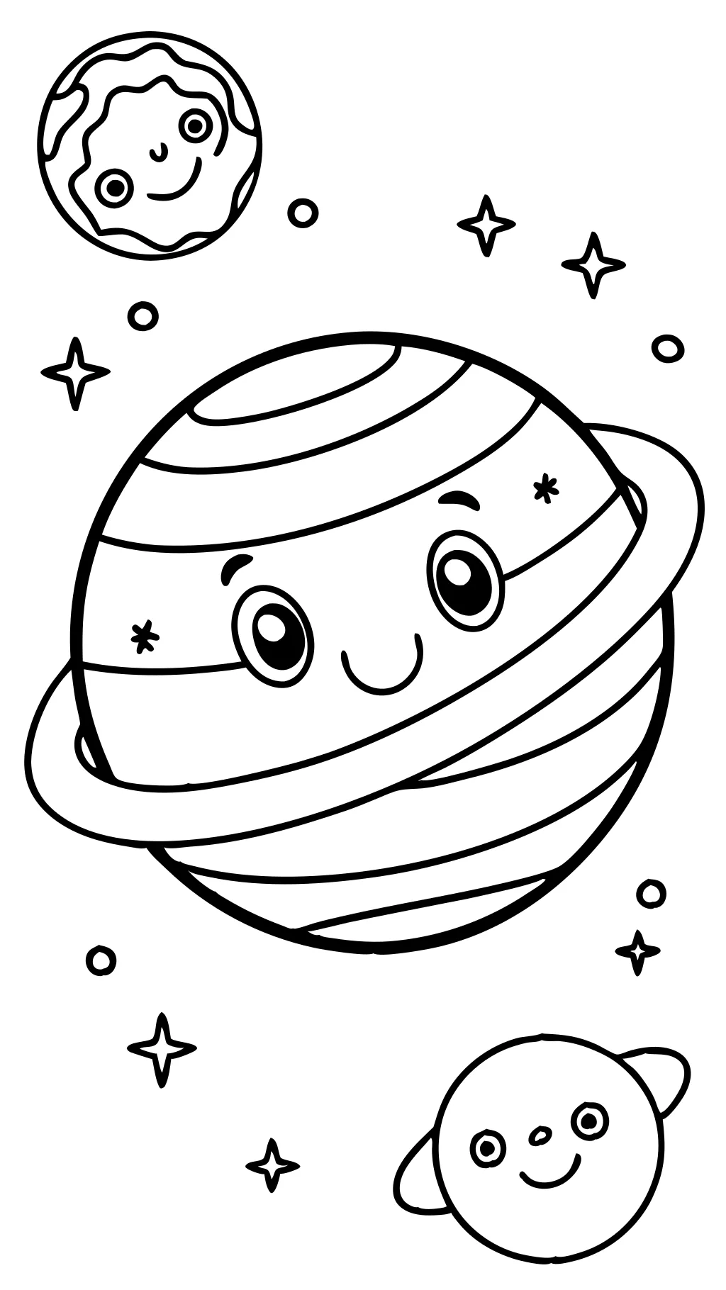 planets coloring pages free